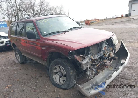 2001 Mitsubishi Montero Sport Xls z USA, uszkodzony, nr VIN JA4MT31H91P036738